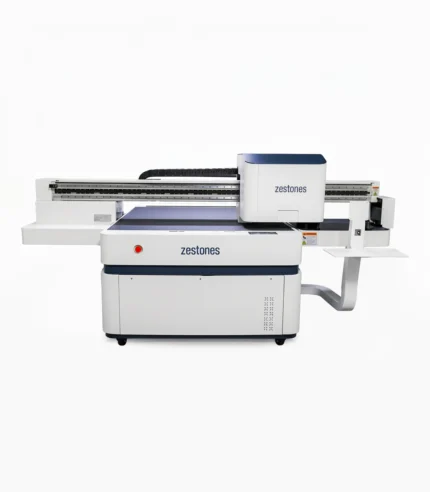 140x130 Flatbed UV baskı makinesi ile geniş yüzeylerde yüksek kaliteli UV baskı uygulaması