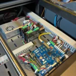UV baskı makinesinin HOSON kontrol kartı, motor sürücüleri ve elektrik bağlantıları