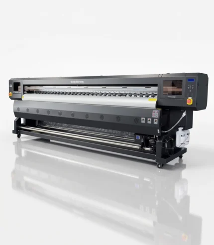 320 cm UV rulodan ruloya baskı makinesi ile geniş format endüstriyel baskı uygulaması