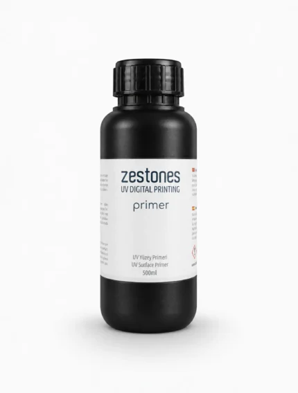 Zestones UV baskı primeri 500 ml ürün şişesi